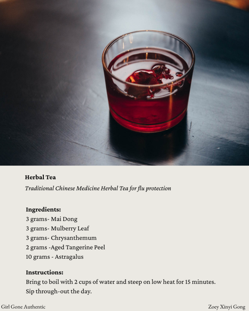 tcm herbal tea recipe by zoey gong for girl gone authentic