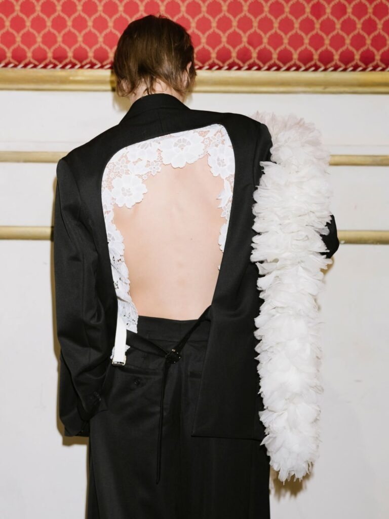 Backstage Simone Rocha menswear ss27